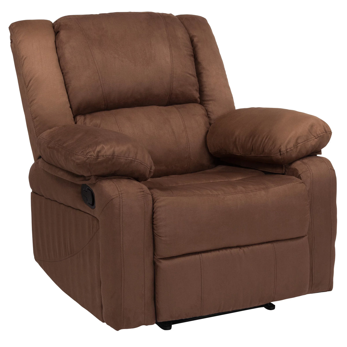 Chocolate Brown Microfiber Recliner X369779