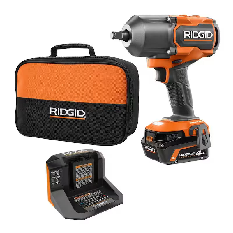 18V Brushless Cordless 1/2 in. High-Torque Impact Wrench Kit B5792