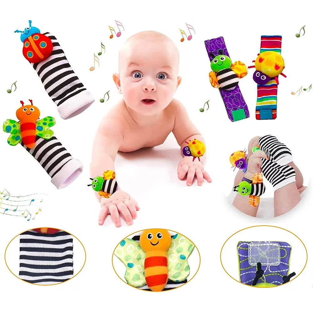 Baby Rattle Socks and Wrist Rattles W943924