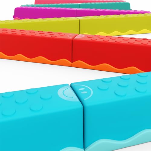 Balance Beam with 5 Sensory Stones, 8 Wavy Beams & 1 Musical Pod F464554