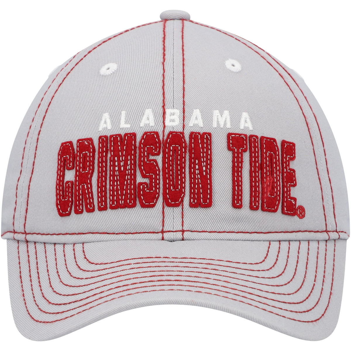 Gray Alabama Crimson Tide Slouch Adjustable Hat Z254