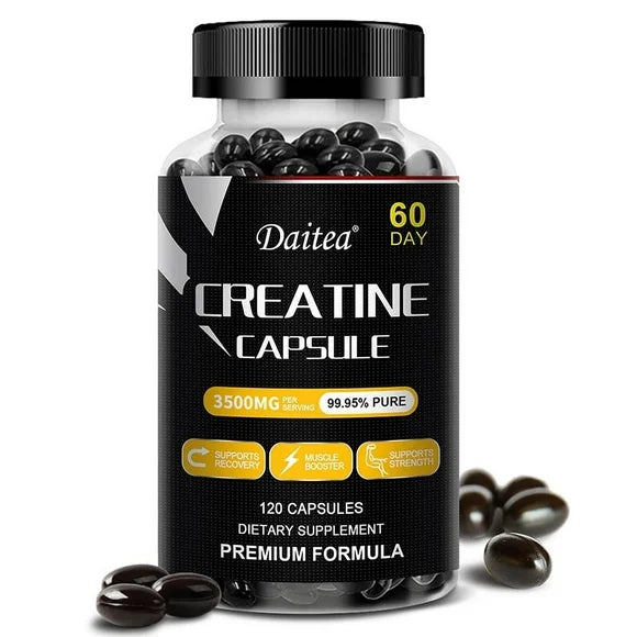 Creatine Capsules 3000mg, 120 Capsules T495