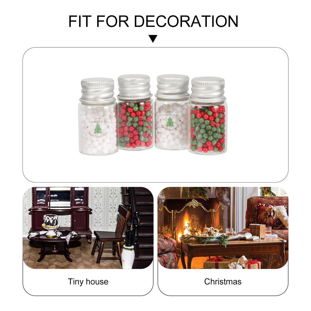 16 pcs Miniature Christmas Doll House Candy Props Q1760