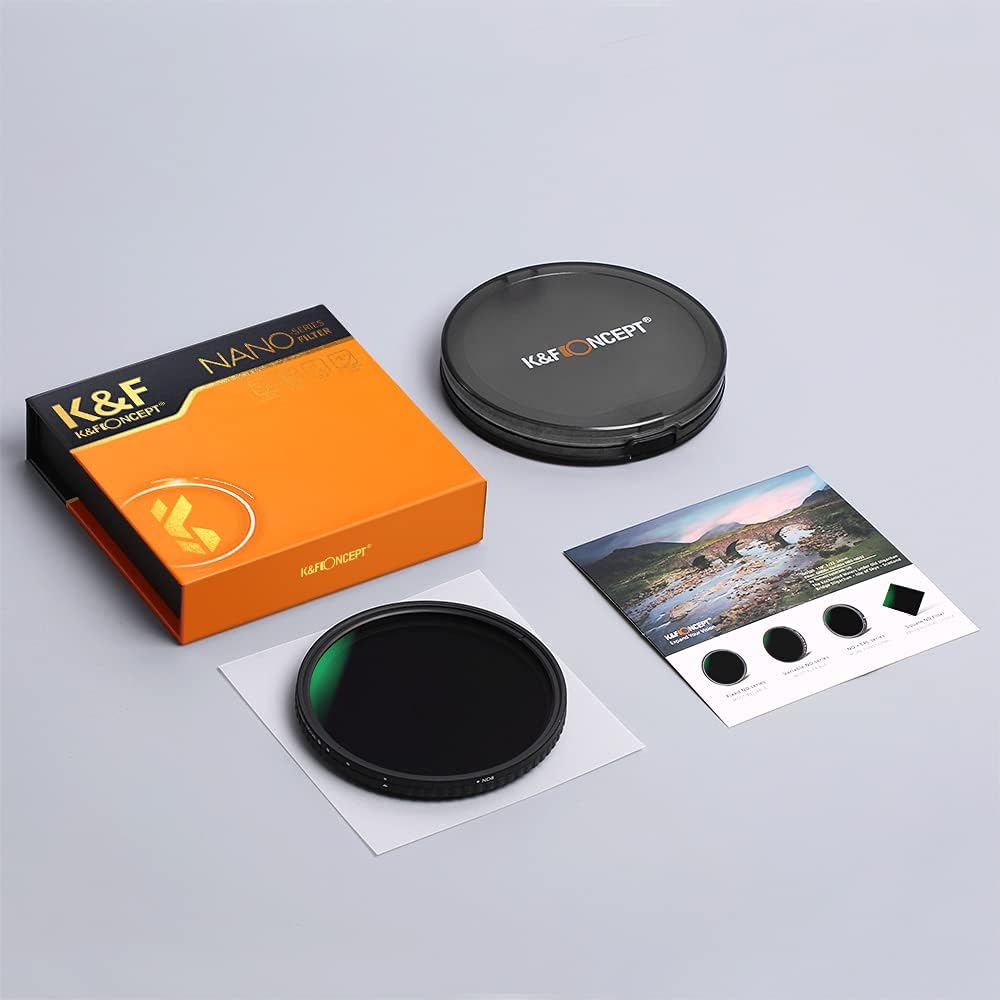 62mm Variable ND Filter ND8-ND128 HD VND Filter T263704
