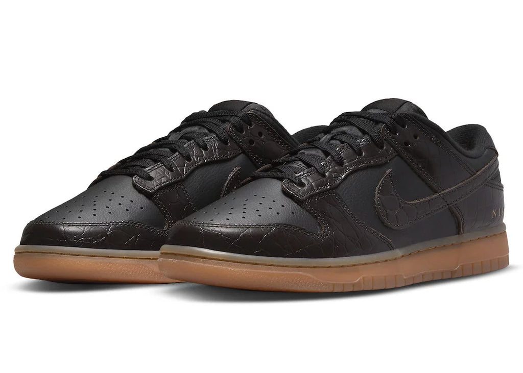Black Velvet Brown Low Shoes G23044