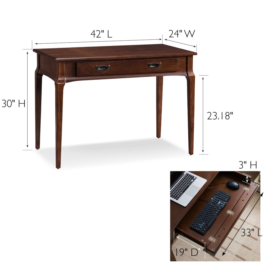 Laptop/Writing Desk in Heartwood Cherry F4431
