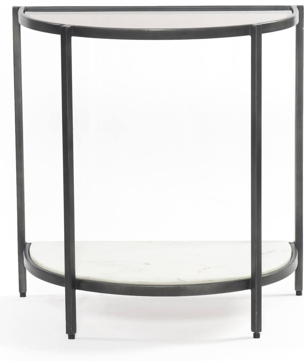 Grey Smoked Glass End Table G590