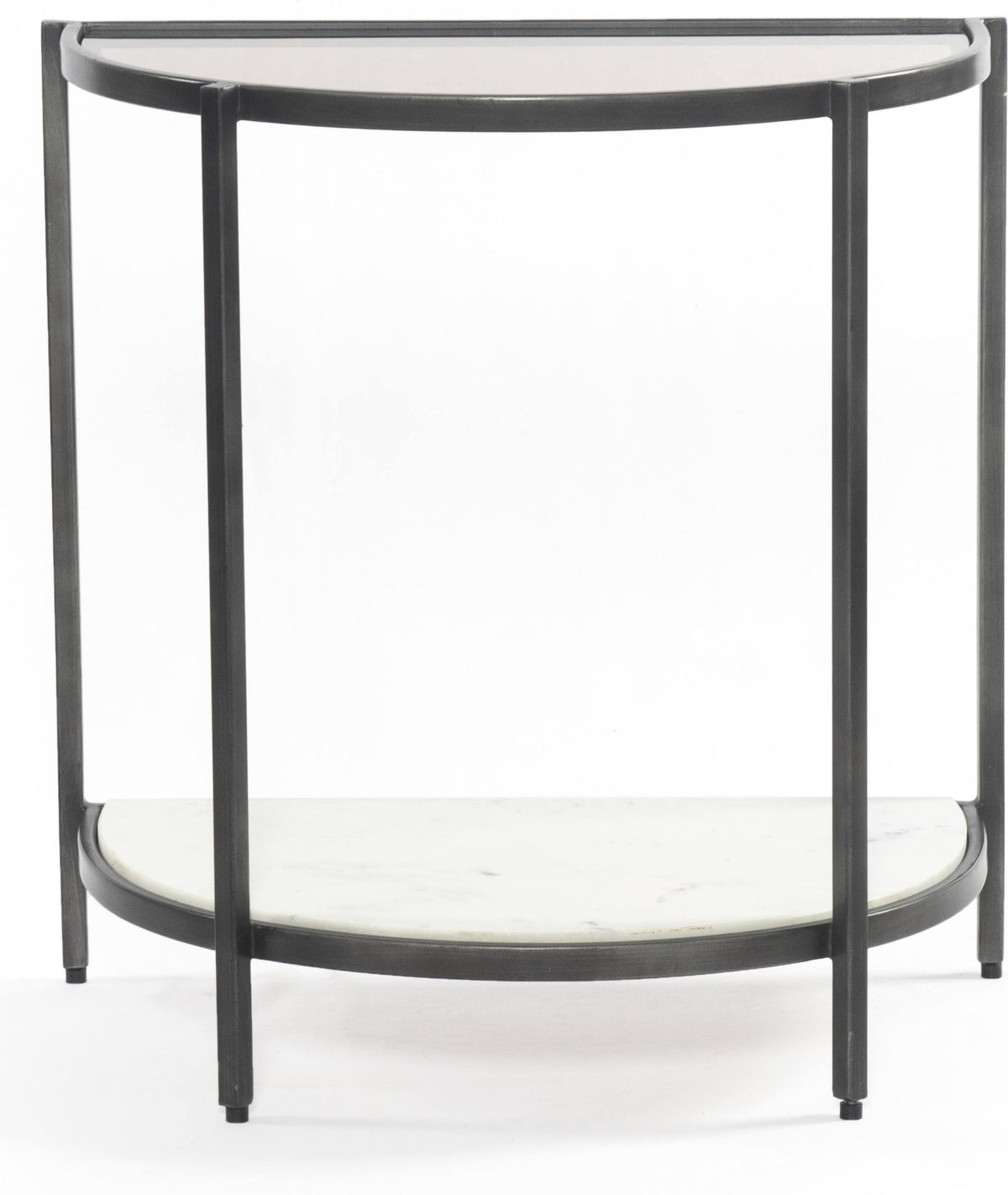 Grey Smoked Glass End Table G590