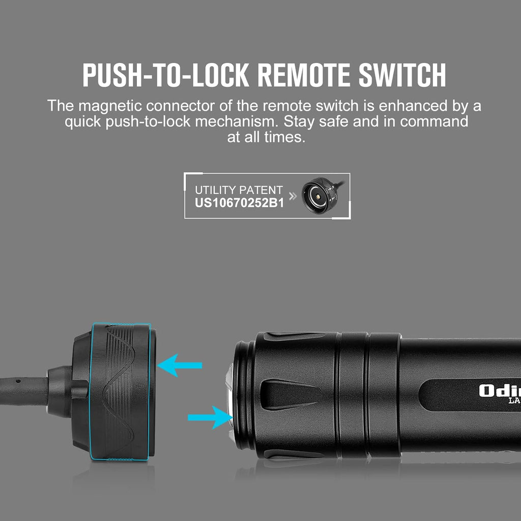 1500 Lumens MLOK Mount Rechargeable Tactical Flashlight with Green Beam and White LED Combo X582482