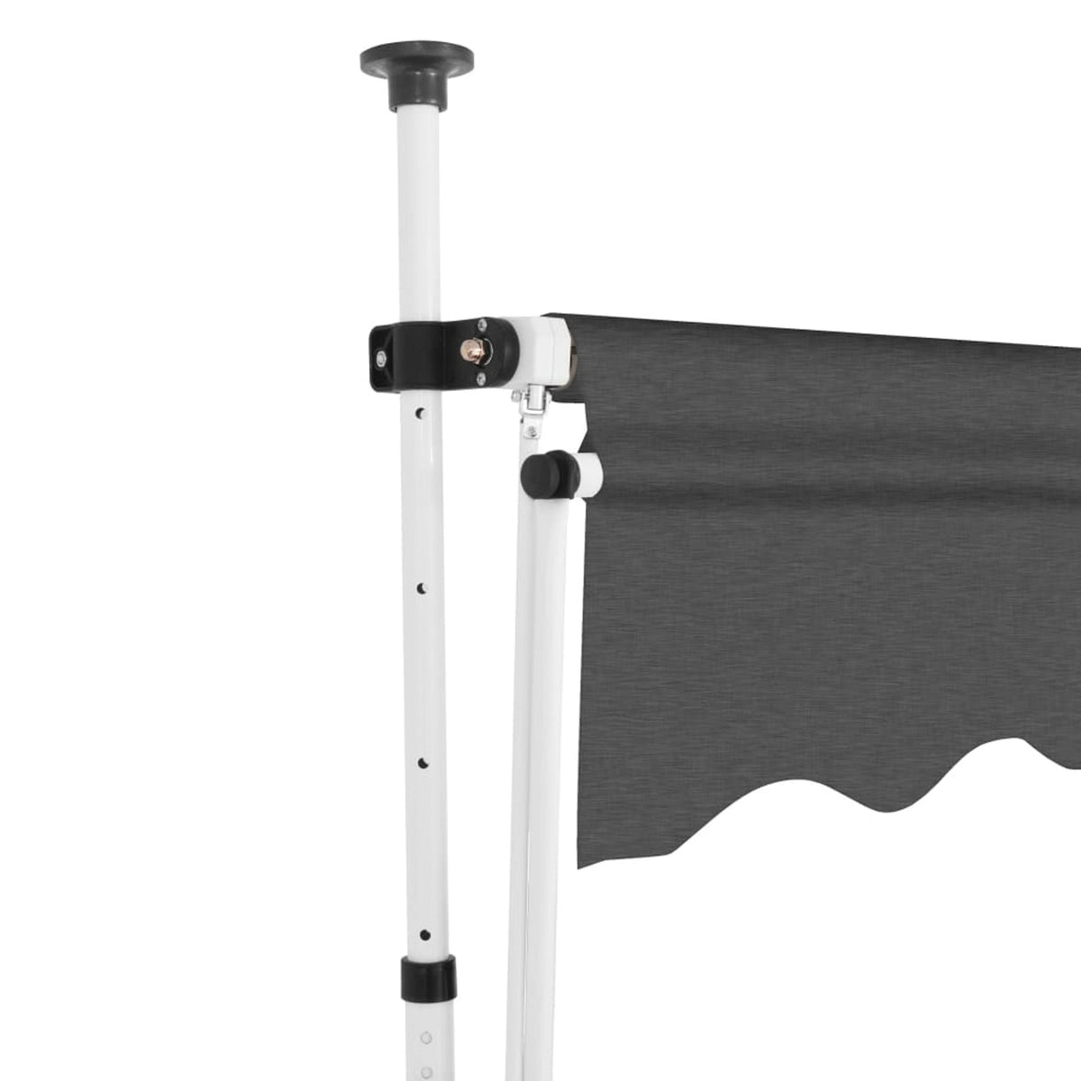 Manual Retractable Awning 137.8" Anthracite G9508