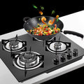 4 Burners Gas Cooktop Tempered Glass A213