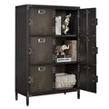 Metal Locker Storage Cabinet with 6 Lockable Doors J260630