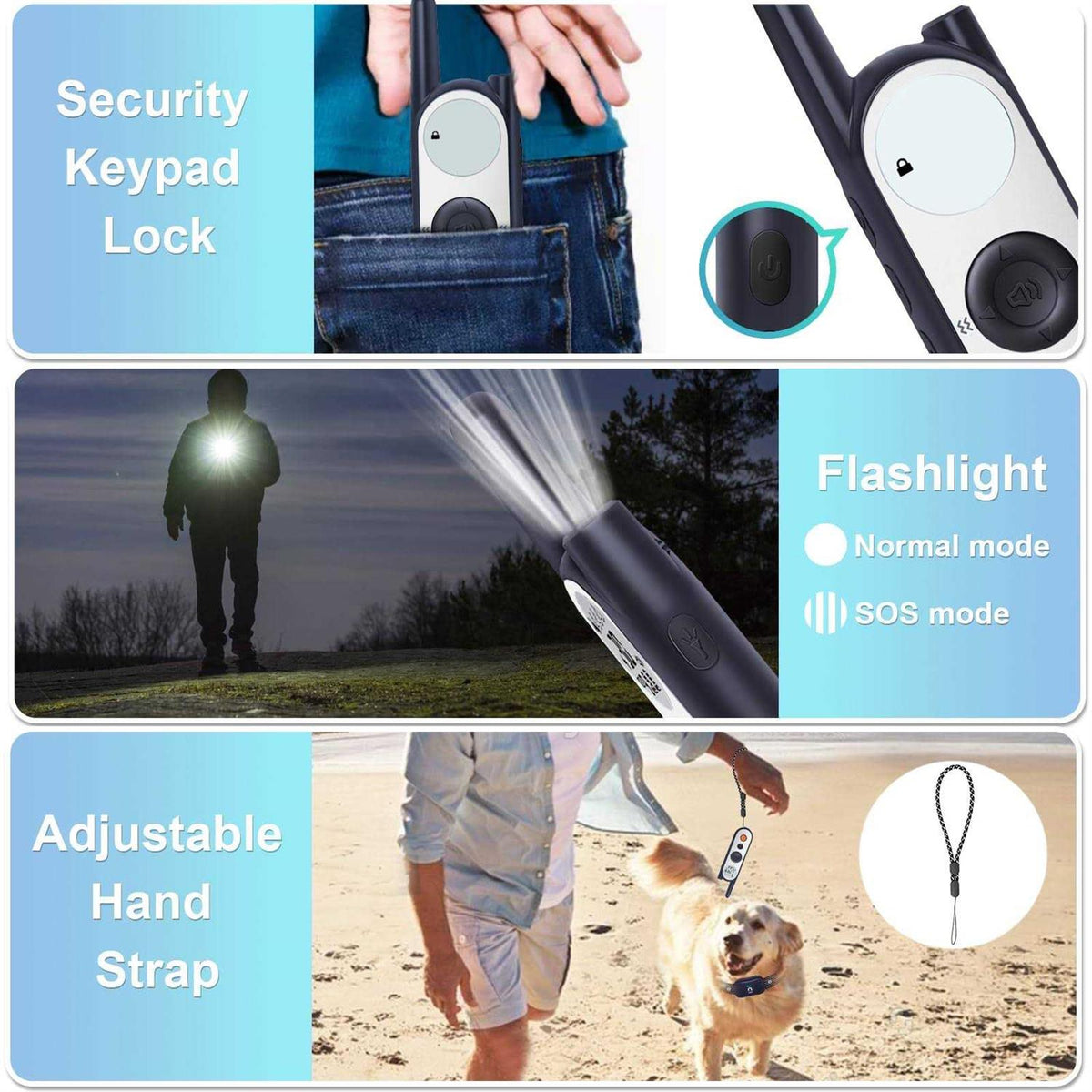 Wireless Dog Fence for 2 Dogs with Remote W12800