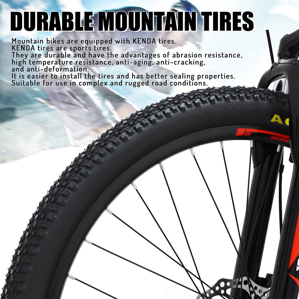 21-Speed 26-Inch Front Suspension Mountain Bike P953972