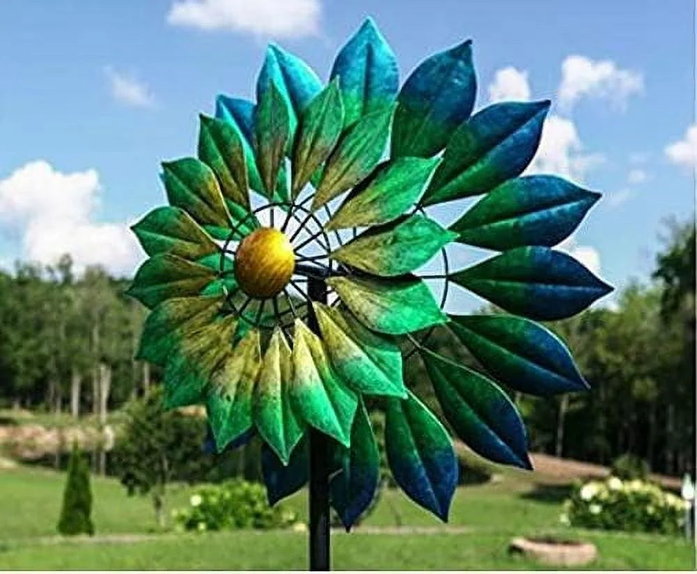 Blue & Green Wind Spinner Z76809