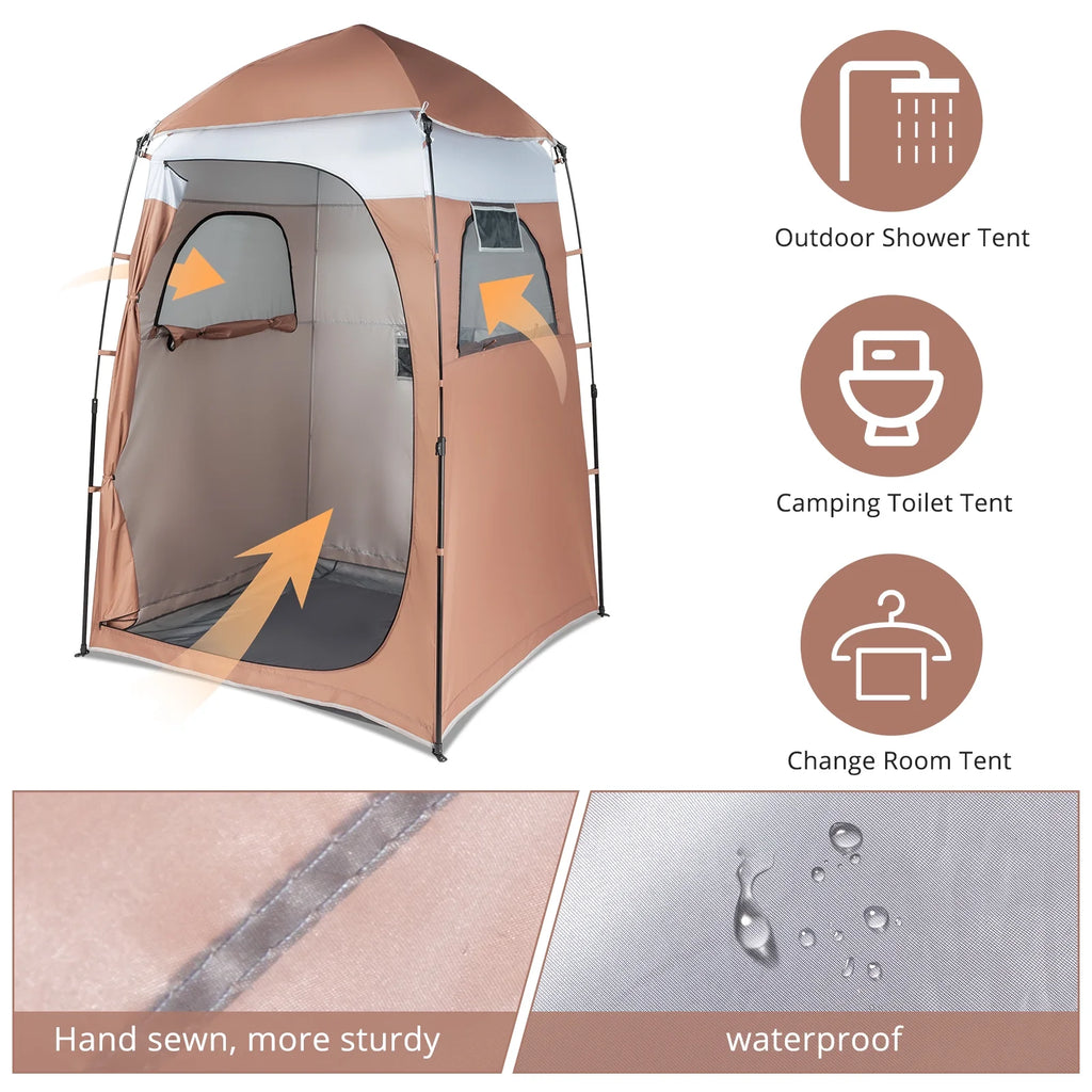 Portable Outdoor Shower Tent Camp Toilet Rain Shelter M15586