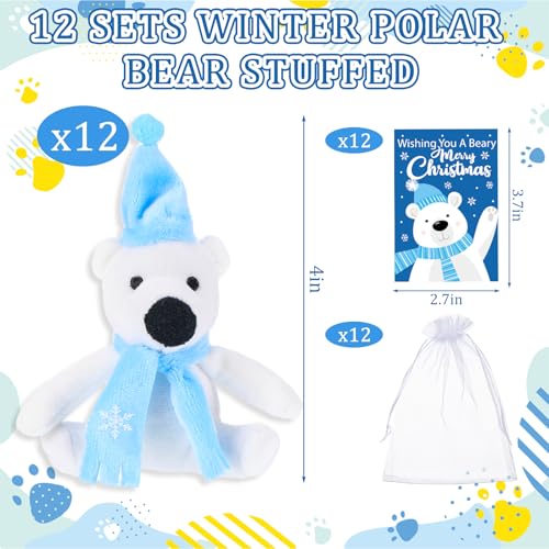 12 Pcs Plush Reindeer Toy X9191