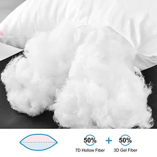 King Size Down Alternative Microfiber Pillows 2 Pack R1029