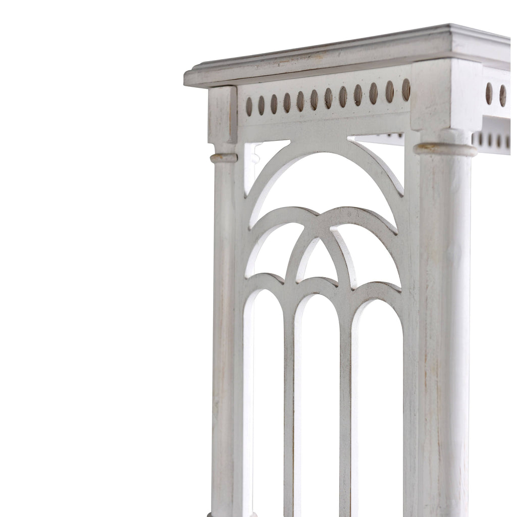 White Bookcase Y860