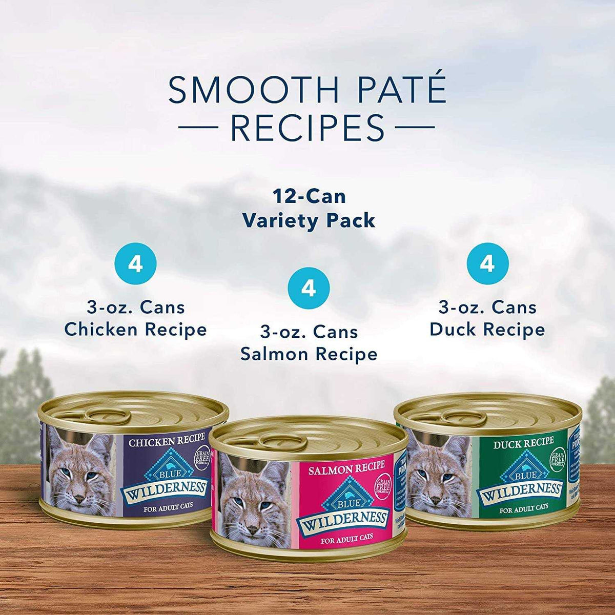 Wet Cat Food Variety Pack V1012