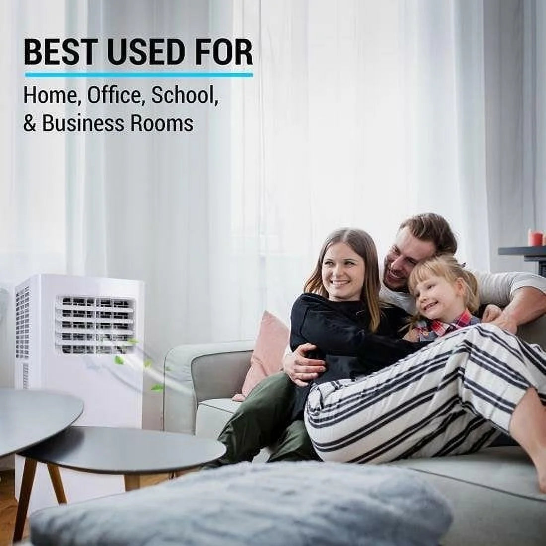 10000 BTU Portable Air Conditioner with Remote B360460