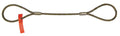 Wire Rope Sling, 10ft L, Vert Cap 19600 lb J1049