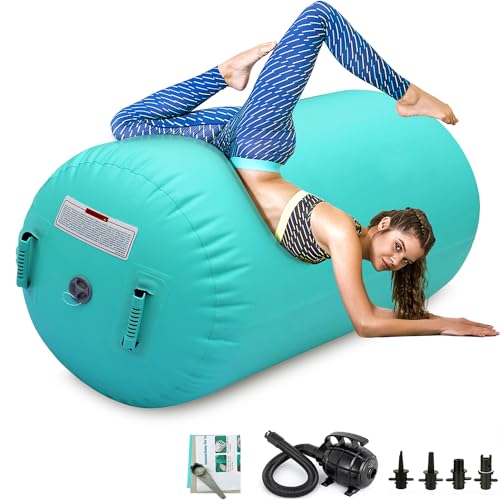 Inflatable Gymnastics Air Roller Tumbling Mat with Electric Pump C878099