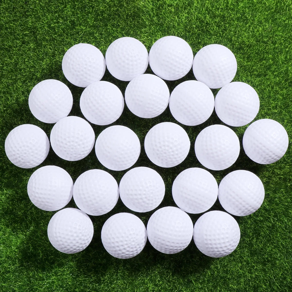 24pcs Plastic Practice Balls (White) W40152
