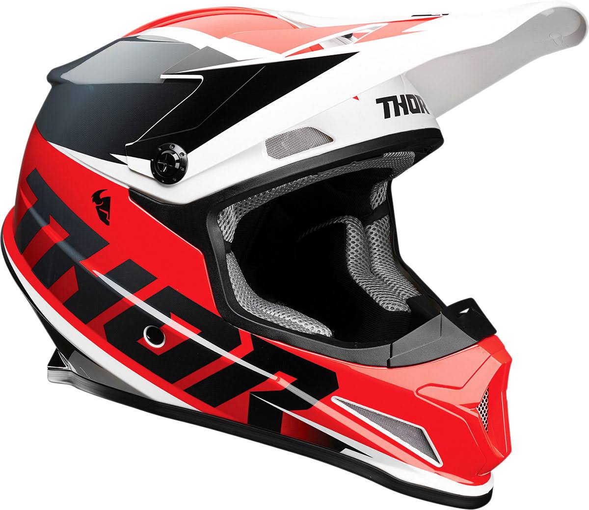 Red/White/Black 3XL Helmet O502