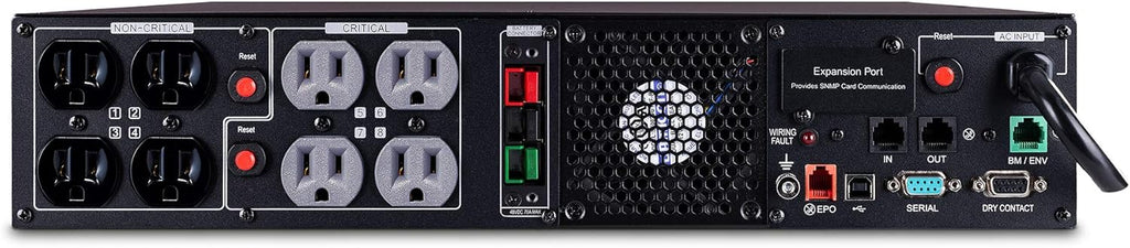 1500VA/1500W 8 Outlets 2U Rack/Tower UPS System X5941