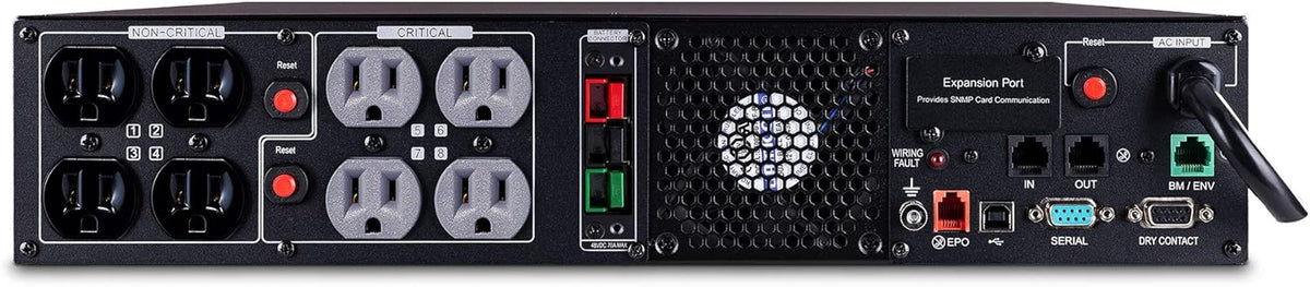 1500VA/1500W 8 Outlets 2U Rack/Tower UPS System X5941