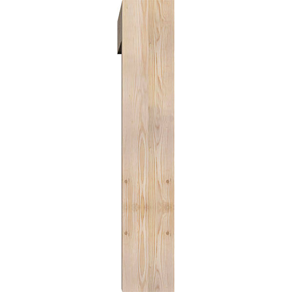 Douglas Fir Smooth Bracket with Offset Brace X842