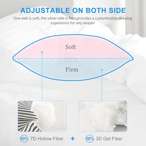 King Size Down Alternative Microfiber Pillows 2 Pack R1029