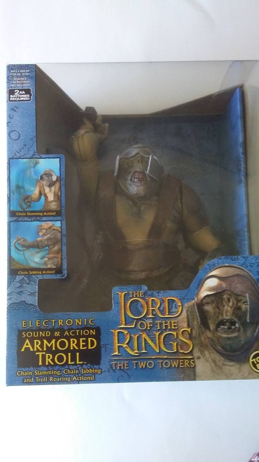 Electronic Sound & Action Armored Troll Toy E876