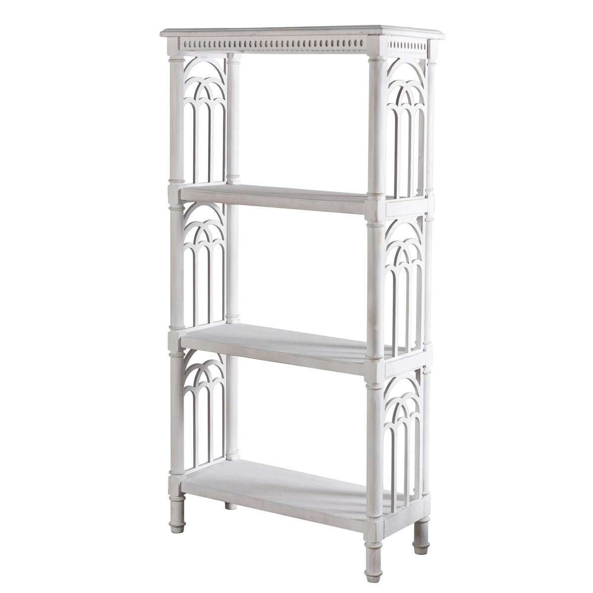 White Bookcase Y860