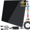 Indoor/Outdoor Digital TV Antenna with Amplifier Booster and 33ft Coaxial Cable H31443