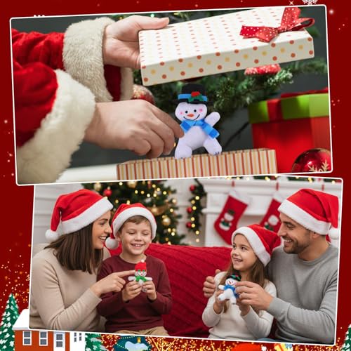 12 Pcs Plush Reindeer Toy X9191