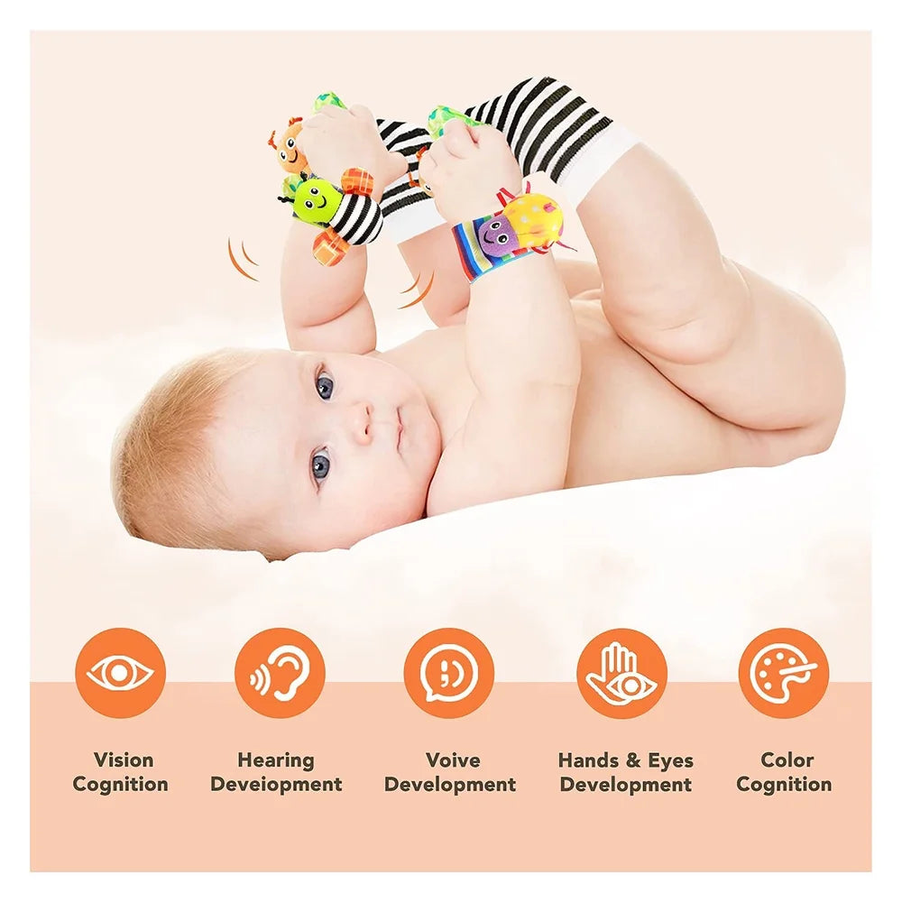 Baby Rattle Socks and Wrist Rattles W943924