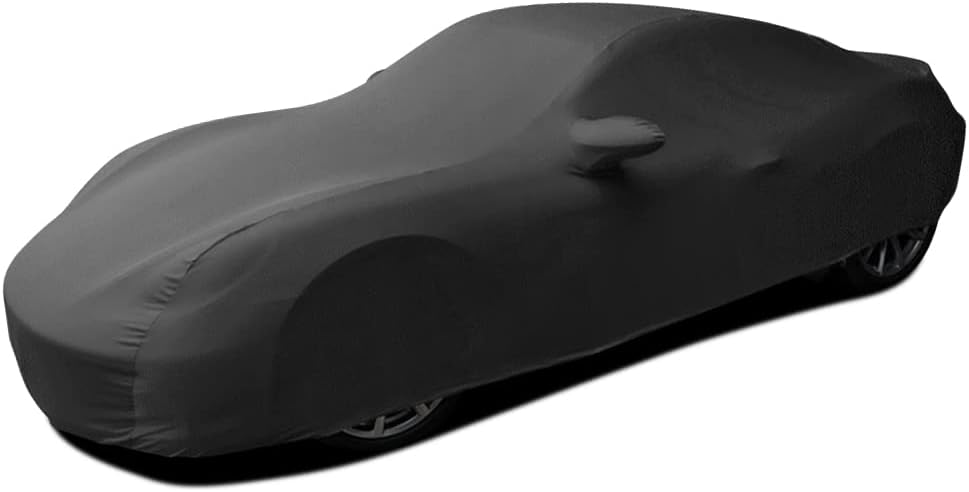 Black Velvet Stretch Indoor Car Cover L984