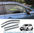 Polycarbonate Rain Guards with 304 Stainless Steel Trim Pack of 2 Z491542
