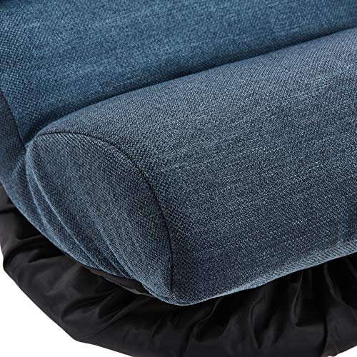Swivel Foam Lounge Chair with Headrest A910