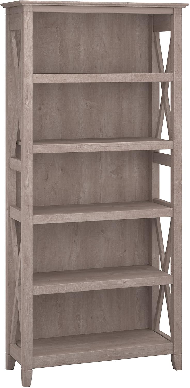 5 Shelf Bookcase in Bing Cherry L88689