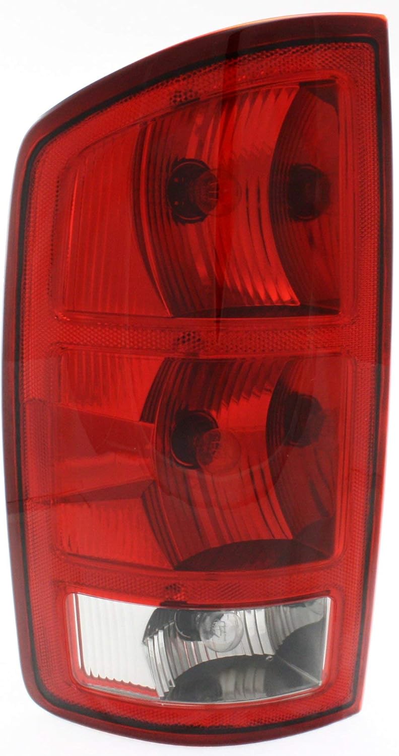 Tail Light Assembly Set of 2 Halogen Clear & Red Lens K98664