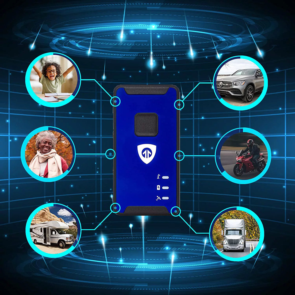 GPS Tracker with Magnetic Case S5655