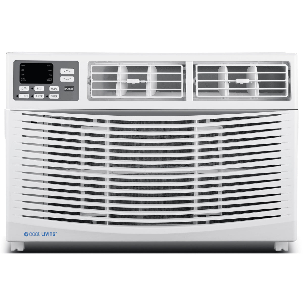 12,000 BTU 115-Volt Window Air Conditioner with Remote, White F199231