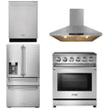 30 Electric Range, Range Hood, Refrigerator, Dishwasher O1024